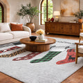 Premium Washable Super Soft Christmas Stockings Dream Shag Rug