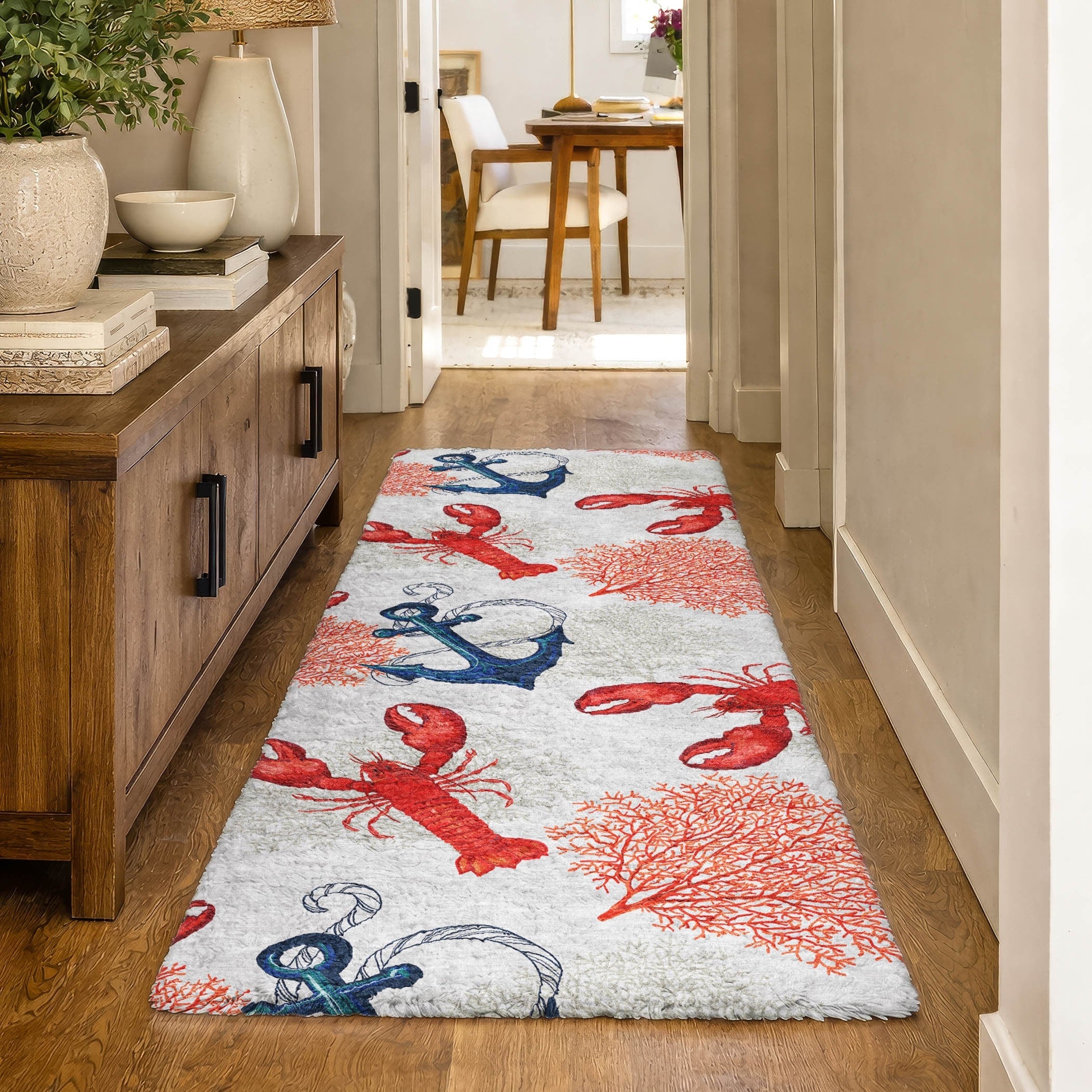 Premium Washable Super Soft Coastal Dream Shag Rug