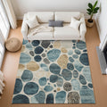 Premium Washable Super Soft Contemporary Cobble Mayfield Rug