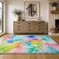 Premium Washable Super Soft Contemporary Dela Dream Shag Rug