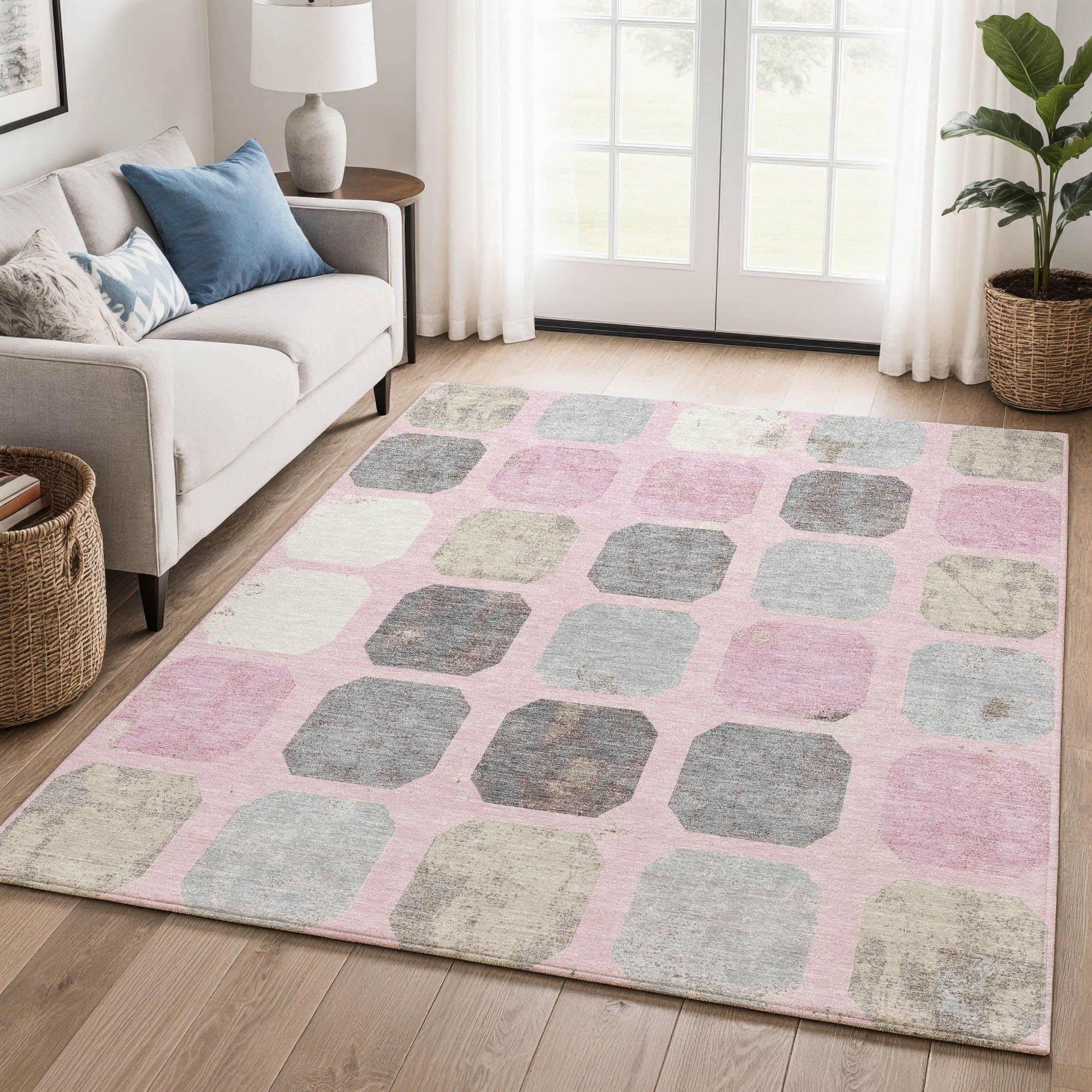Premium Washable Super Soft Contemporary Elgin Mayfield Rug
