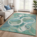Premium Washable Super Soft Contemporary Geo Mayfield Rug