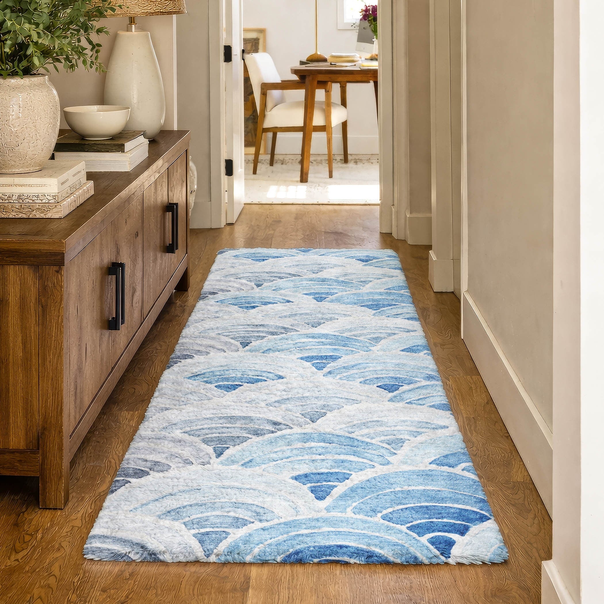 Premium Washable Super Soft Contemporary Hartland Dream Shag Rug