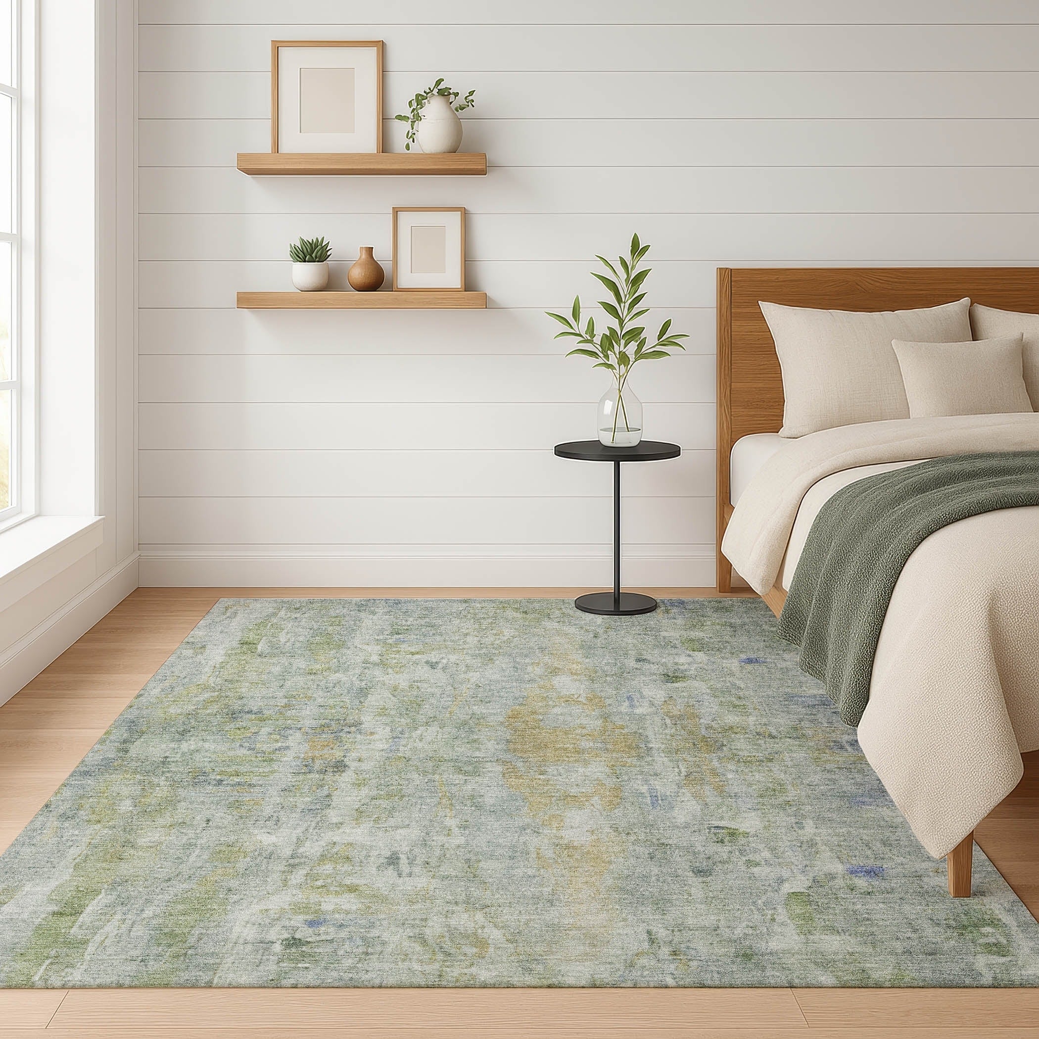 Premium Washable Super Soft Contemporary Ismay Mayfield Rug
