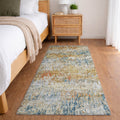 Premium Washable Super Soft Contemporary Marble Dream Shag Rug