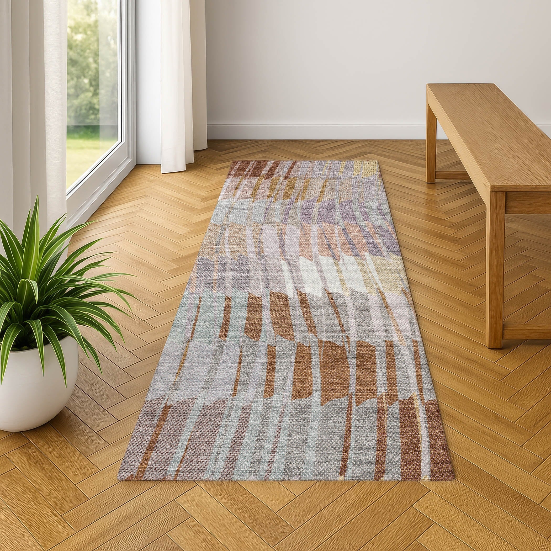 Premium Washable Super Soft Contemporary Millport Mayfield Rug