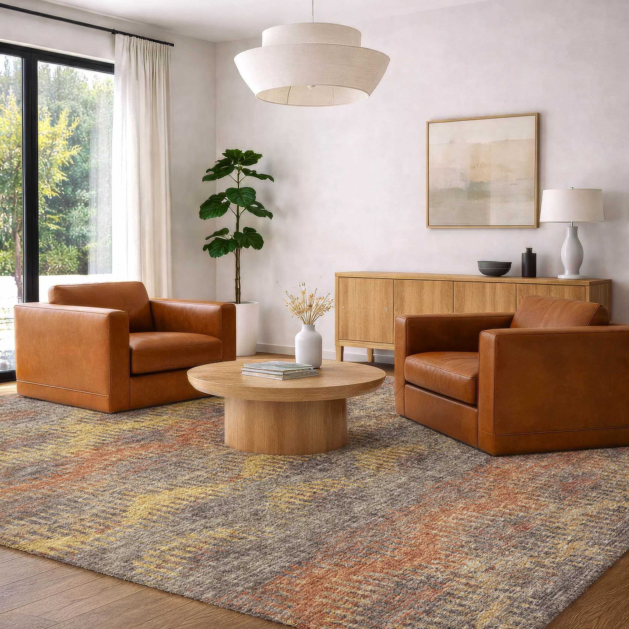Premium Washable Super Soft Contemporary Remer Dream Shag Rug