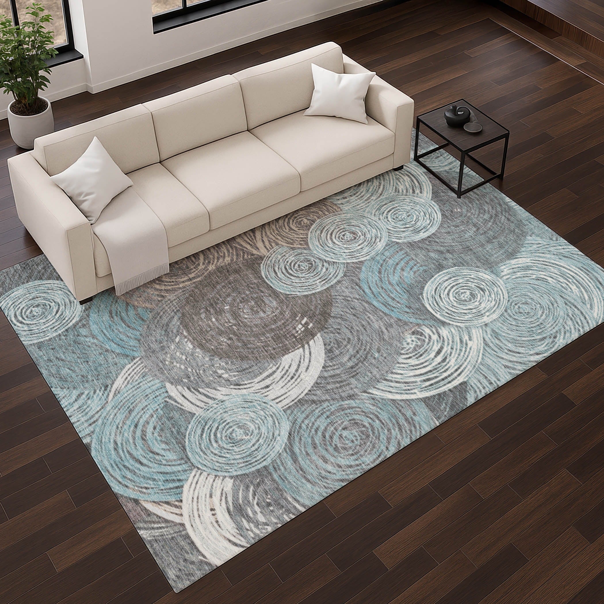 Premium Washable Super Soft Contemporary Remsen Mayfield Rug