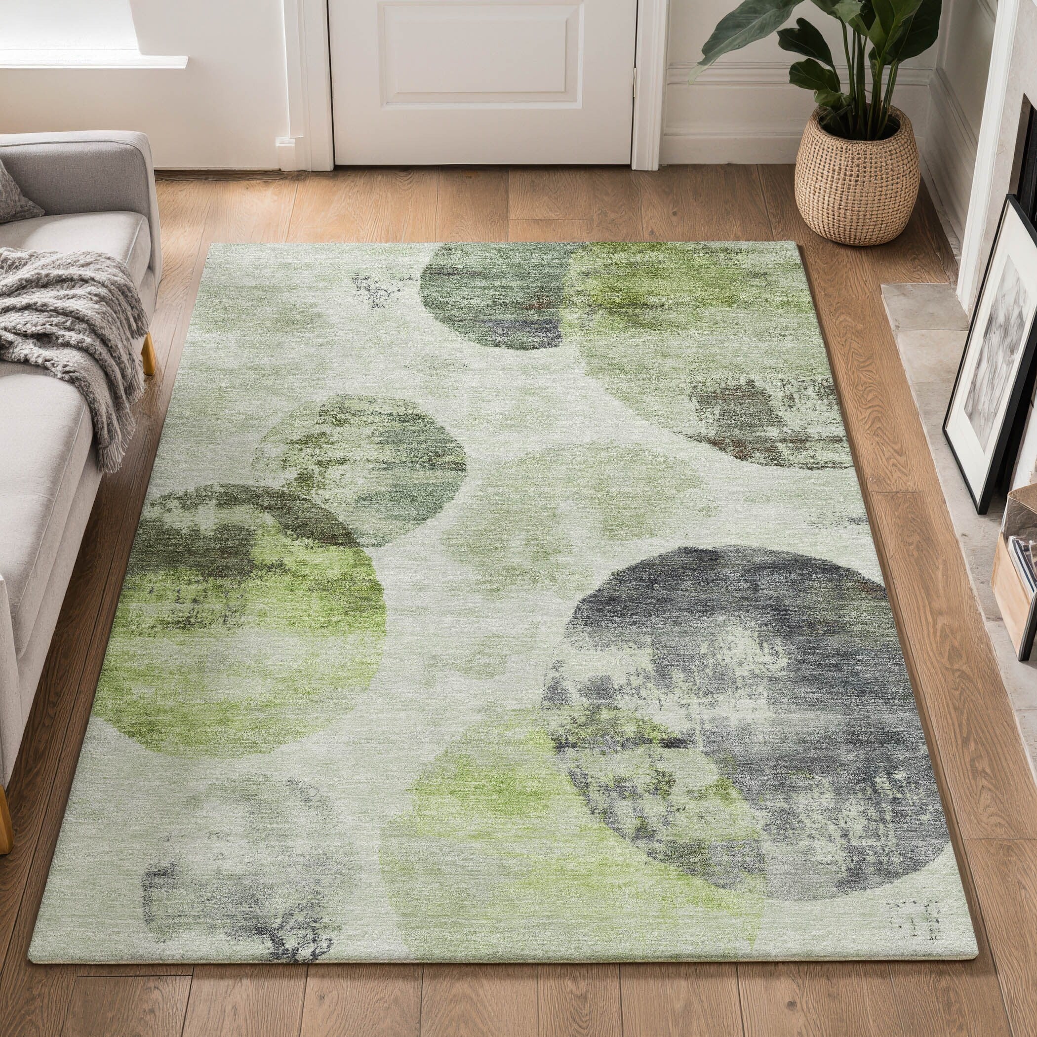 Premium Washable Super Soft Contemporary Rexford Mayfield Rug