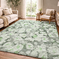 Premium Washable Super Soft Floral Chantilly Dream Shag Rug