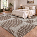 Premium Washable Super Soft Geo Tubi Dream Shag Rug