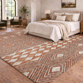 Premium Washable Super Soft Global Argyle Dream Shag Rug