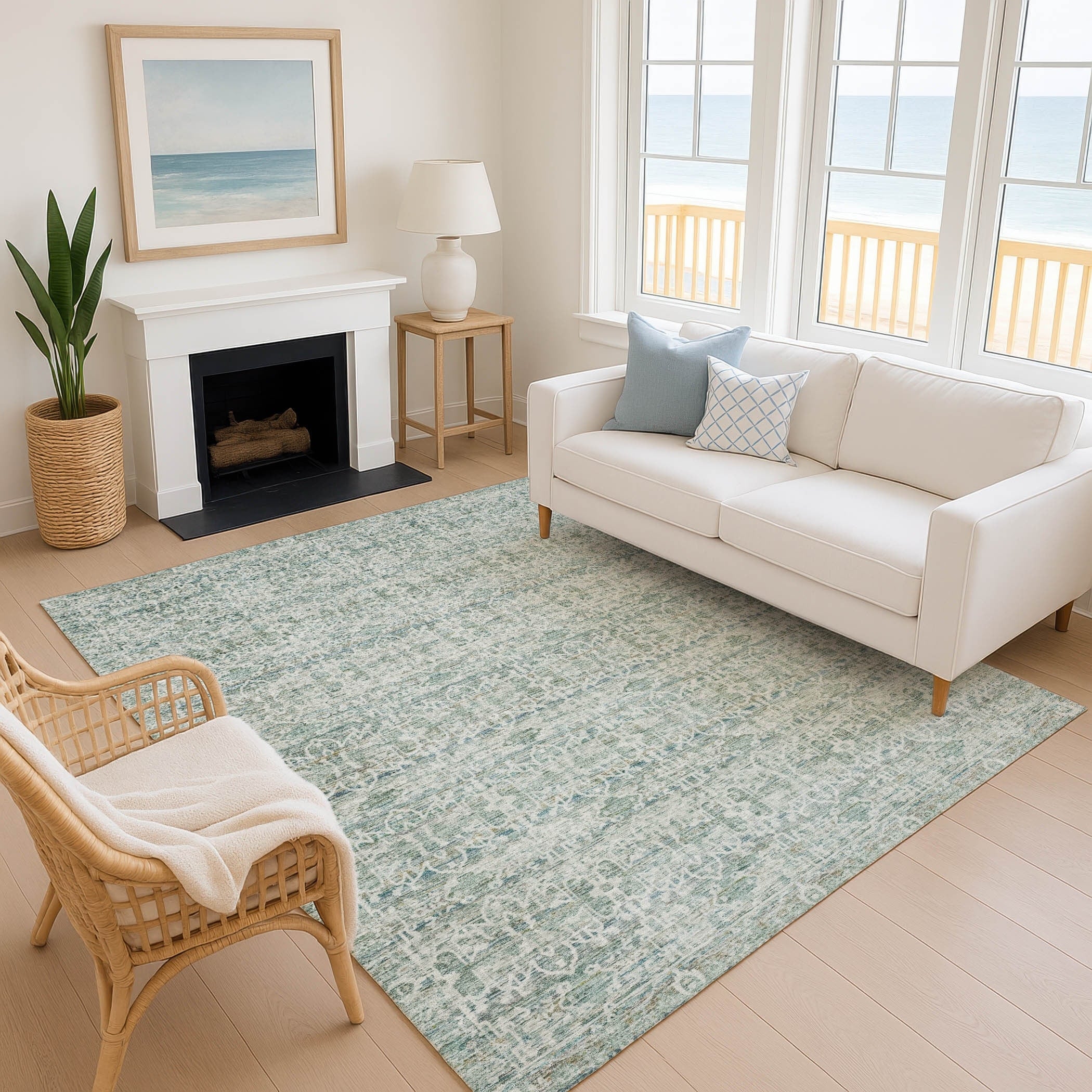 Premium Washable Super Soft Global Sandstone Mayfield Rug