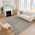 Premium Washable Super Soft Global Stripes Mayfield Rug