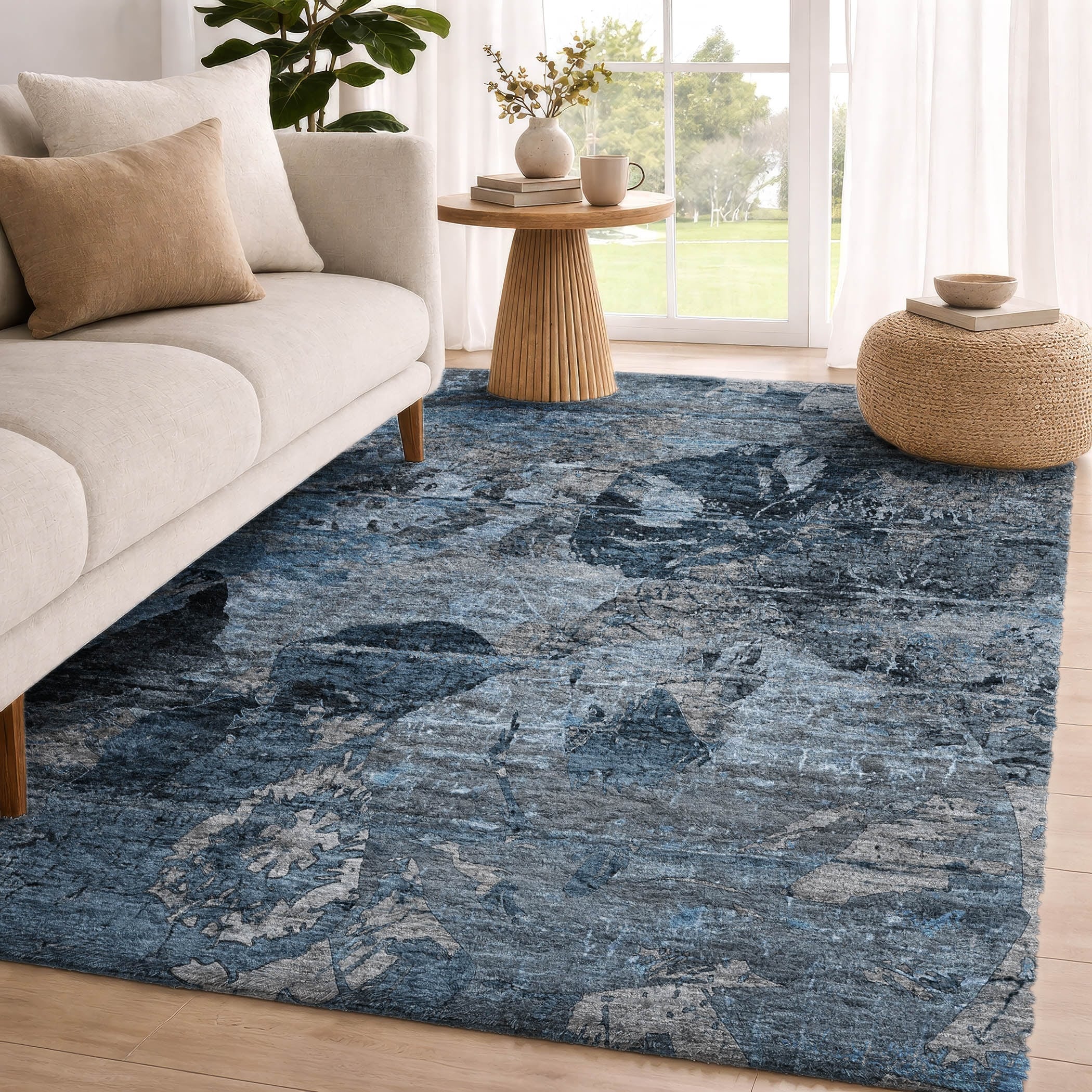 Premium Washable Super Soft Imprints Hudson Dream Shag Rug