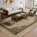 Premium Washable Super Soft Lake Fish Dream Shag Rug