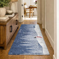 Premium Washable Super Soft Let It Snowman Dream Shag Rug