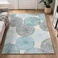 Premium Washable Super Soft Modenr Sunburst Mayfield Rug