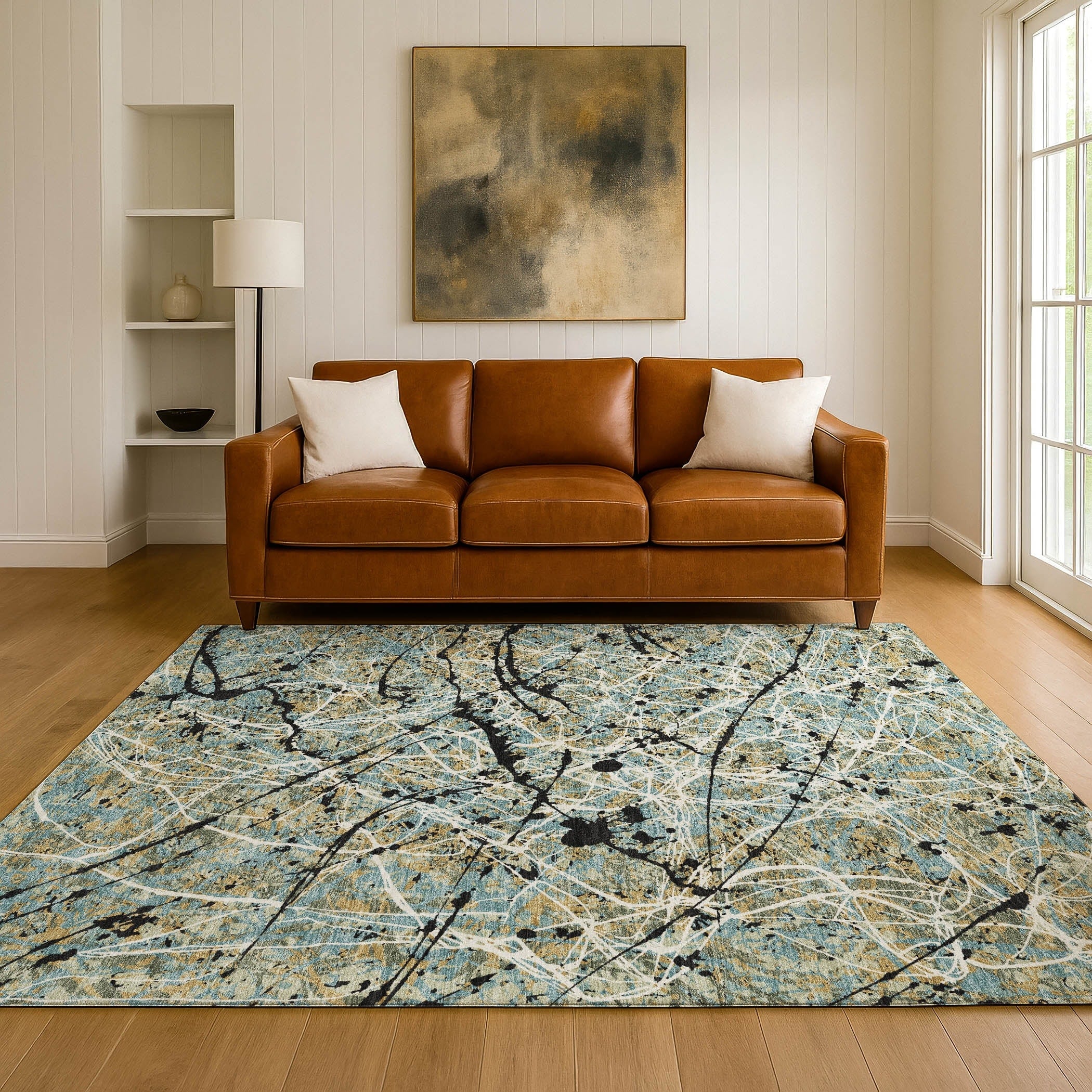 Premium Washable Super Soft Modern Alcester Mayfield Rug