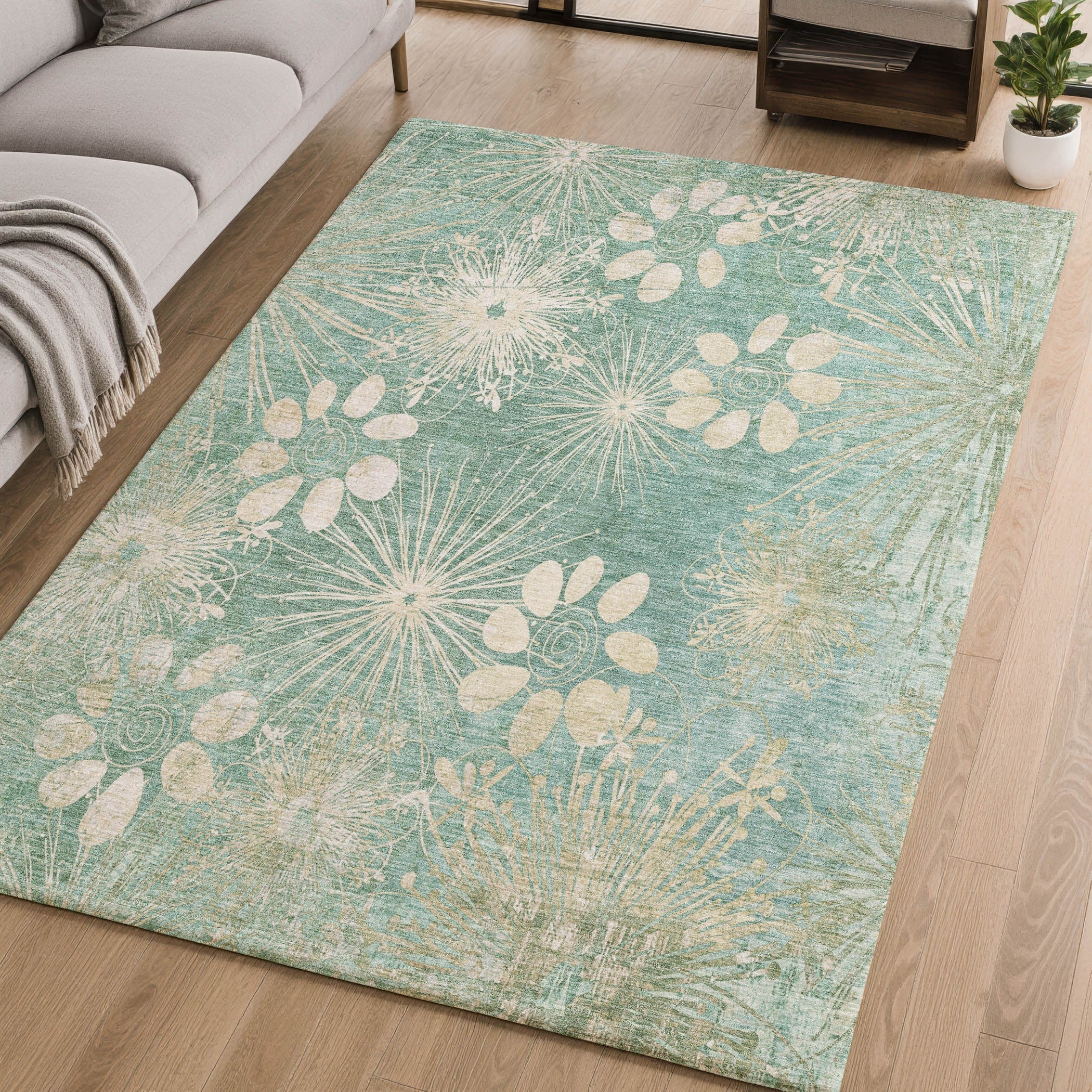 Premium Washable Super Soft Modern Catskill Mayfield Rug