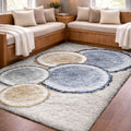 Premium Washable Super Soft Modern Grain Dream Shag Rug