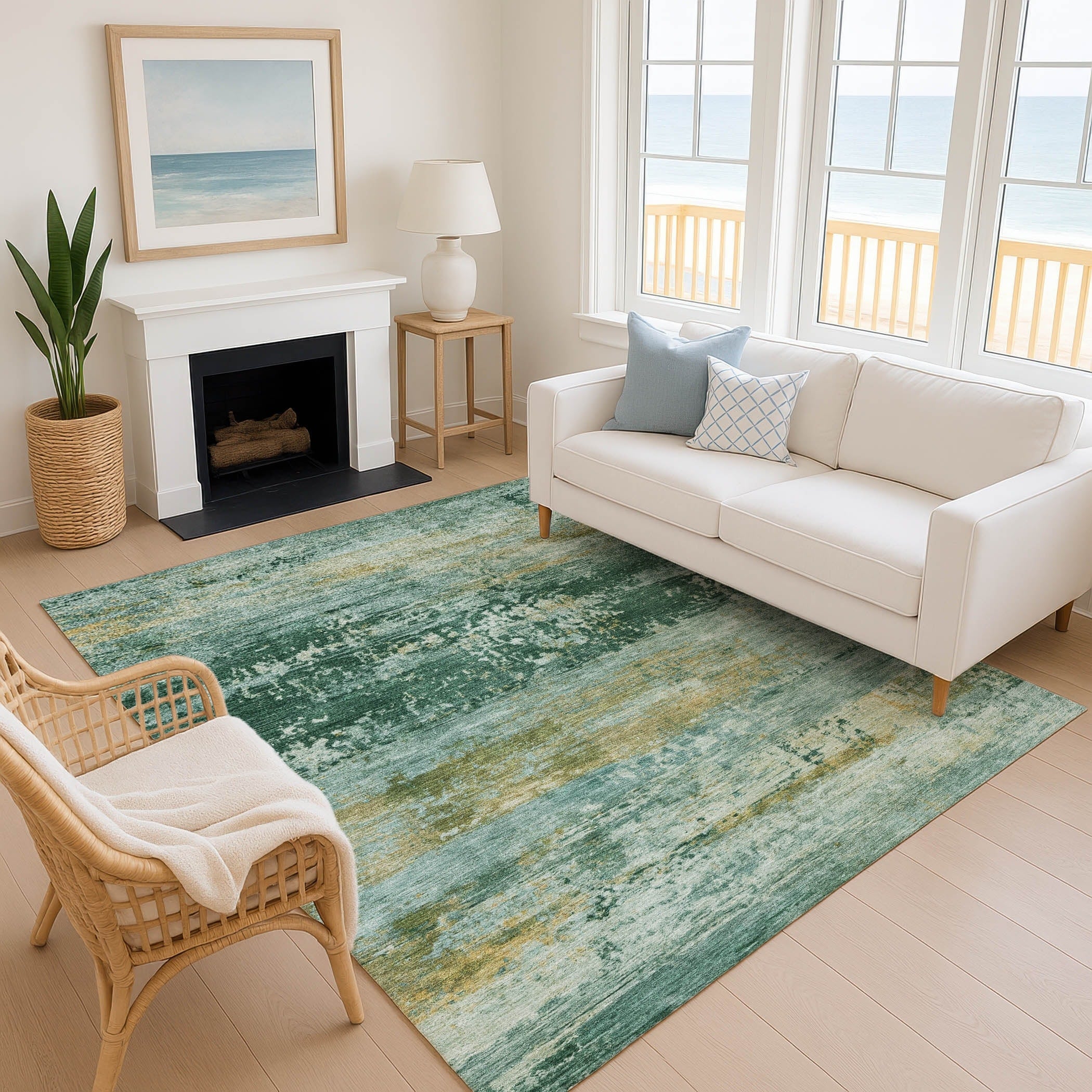 Premium Washable Super Soft Modern Mayer Mayfield Rug