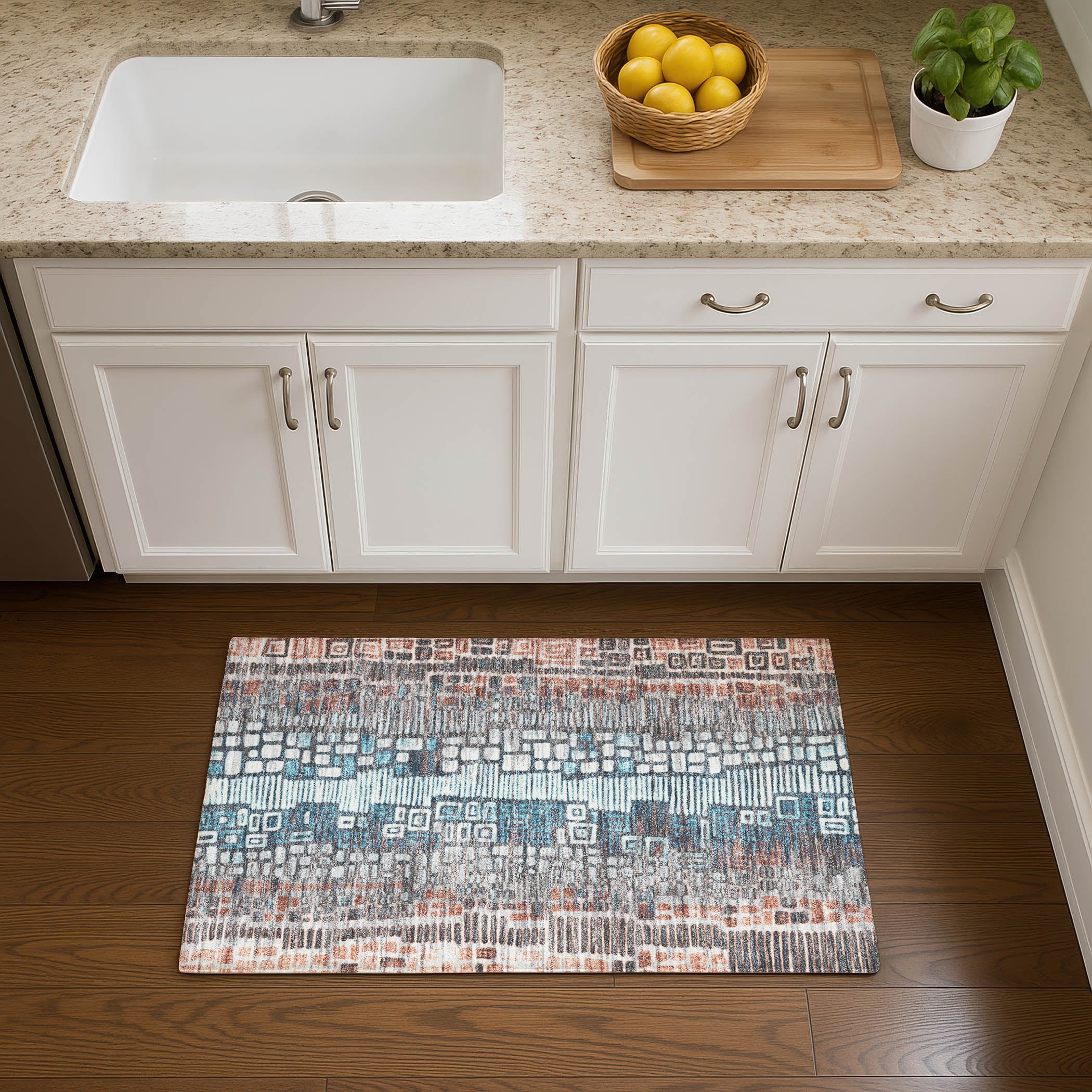 Premium Washable Super Soft Modern Menands Mayfield Rug
