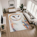 Premium Washable Super Soft Modern Owl Mayfield Rug