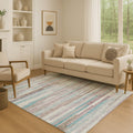 Premium Washable Super Soft Modern Stripe Mayfield Rug