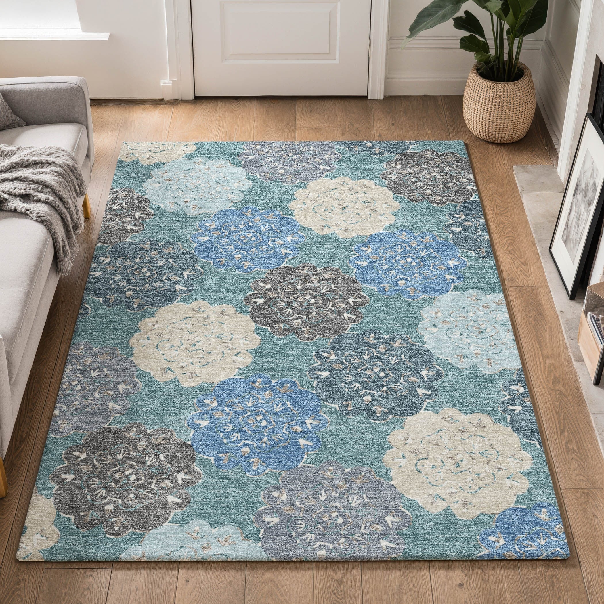 Premium Washable Super Soft Modern Thompson Mayfield Rug