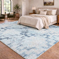 Premium Washable Super Soft Modern Trellis Dream Shag Rug