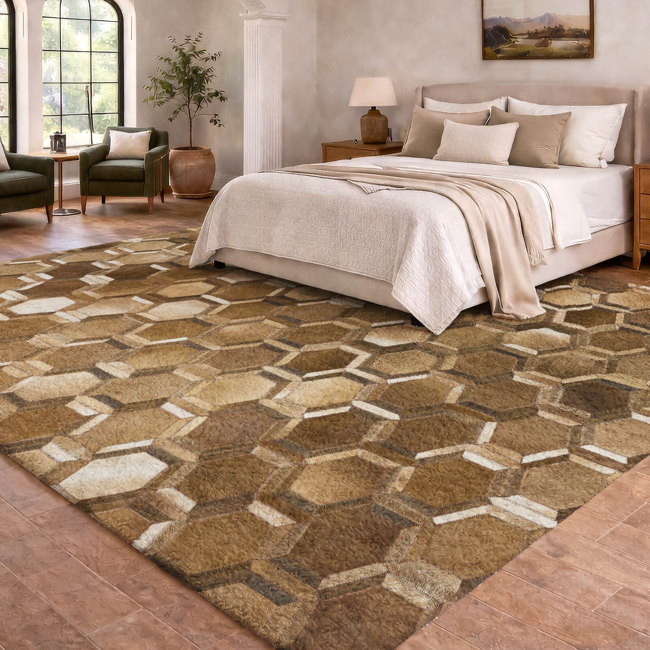Premium Washable Super Soft Modern Vargas Dream Shag Rug