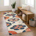 Premium Washable Super Soft Mosaic Floral Mayfield Rug