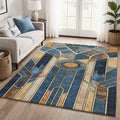 Premium Washable Super Soft Mosaic Fulda Mayfield Rug