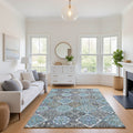 Premium Washable Super Soft Mosaic Oriskany Mayfield Rug