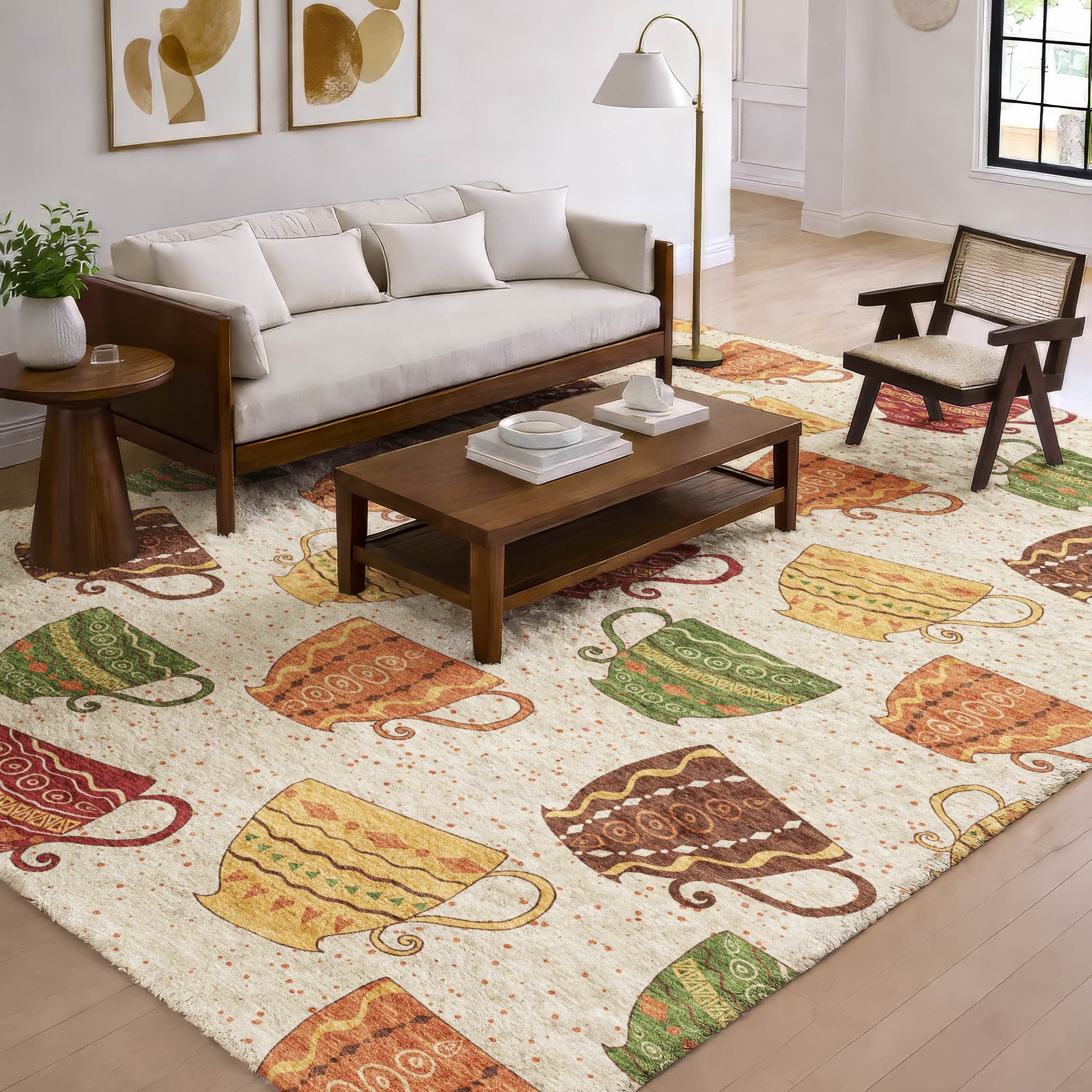 Premium Washable Super Soft Mugs Dream Shag Rug