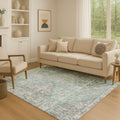 Premium Washable Super Soft Ombre Chevron Mayfield Rug