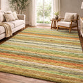Premium Washable Super Soft Ombre Stripe Dream Shag Rug