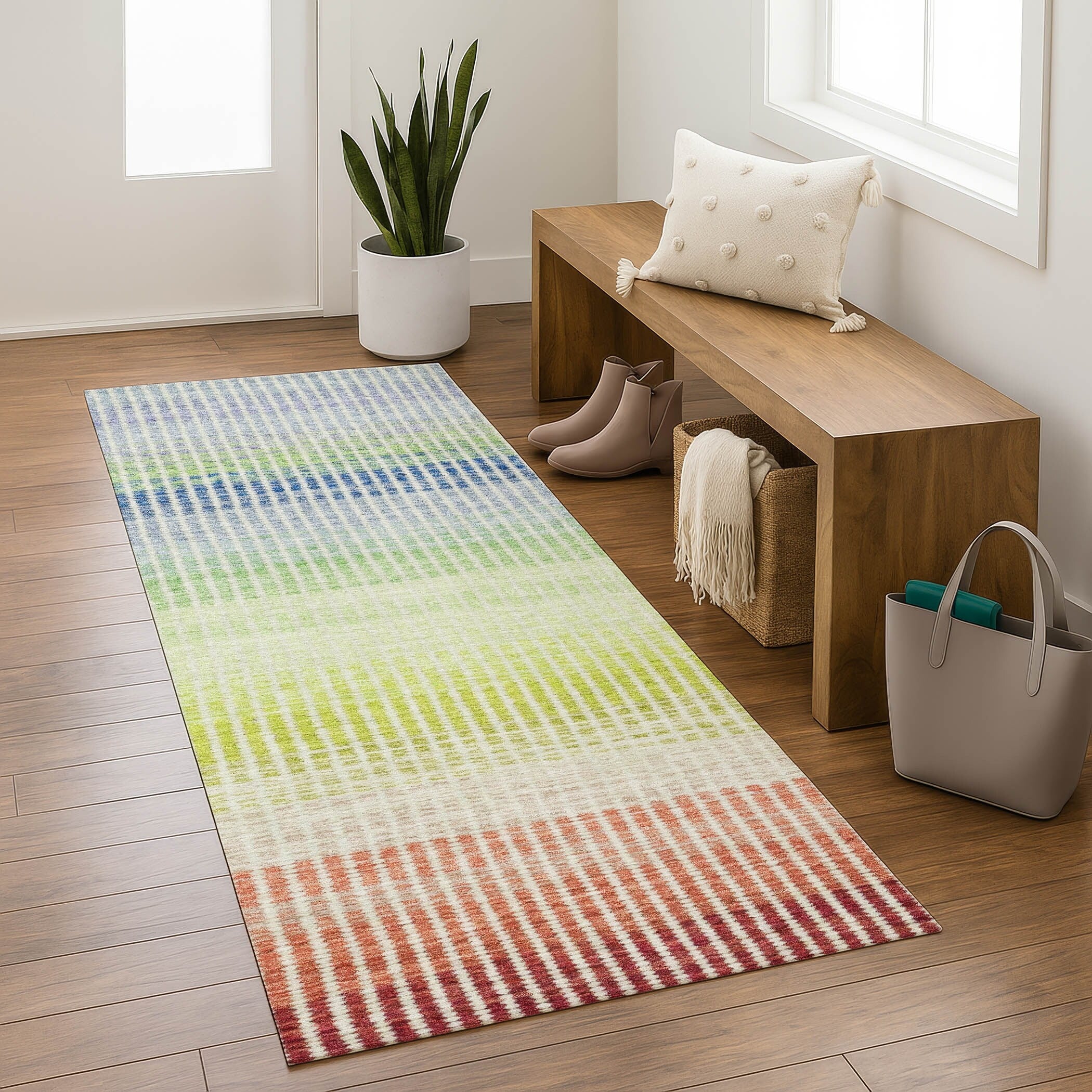 Premium Washable Super Soft Ombre Valier Mayfield Rug