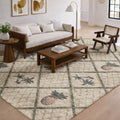 Premium Washable Super Soft Pineapple Dream Shag Rug