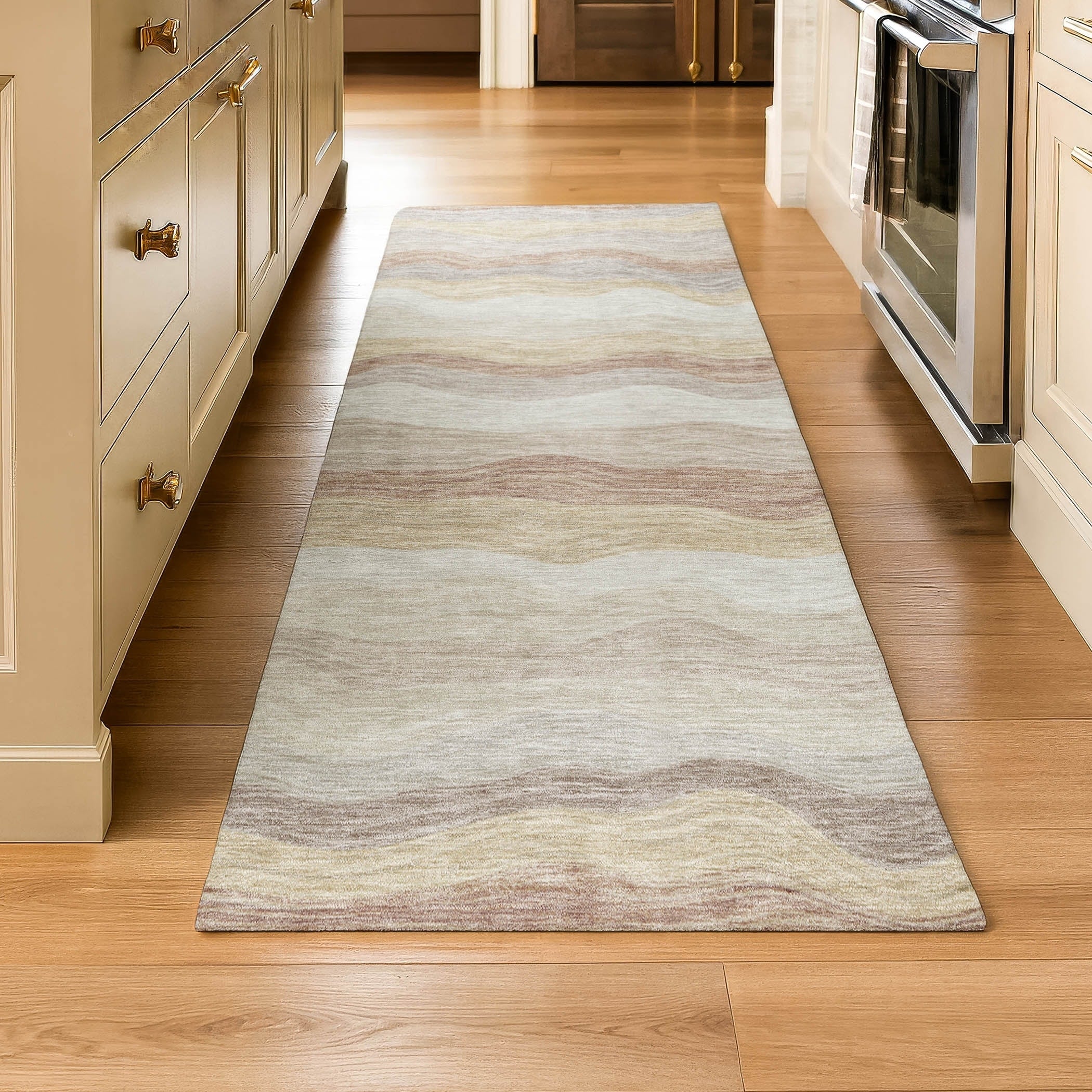 Premium Washable Super Soft Stripe Highmore Mayfield Rug
