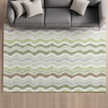 Premium Washable Super Soft Stripe Melstone Mayfield Rug