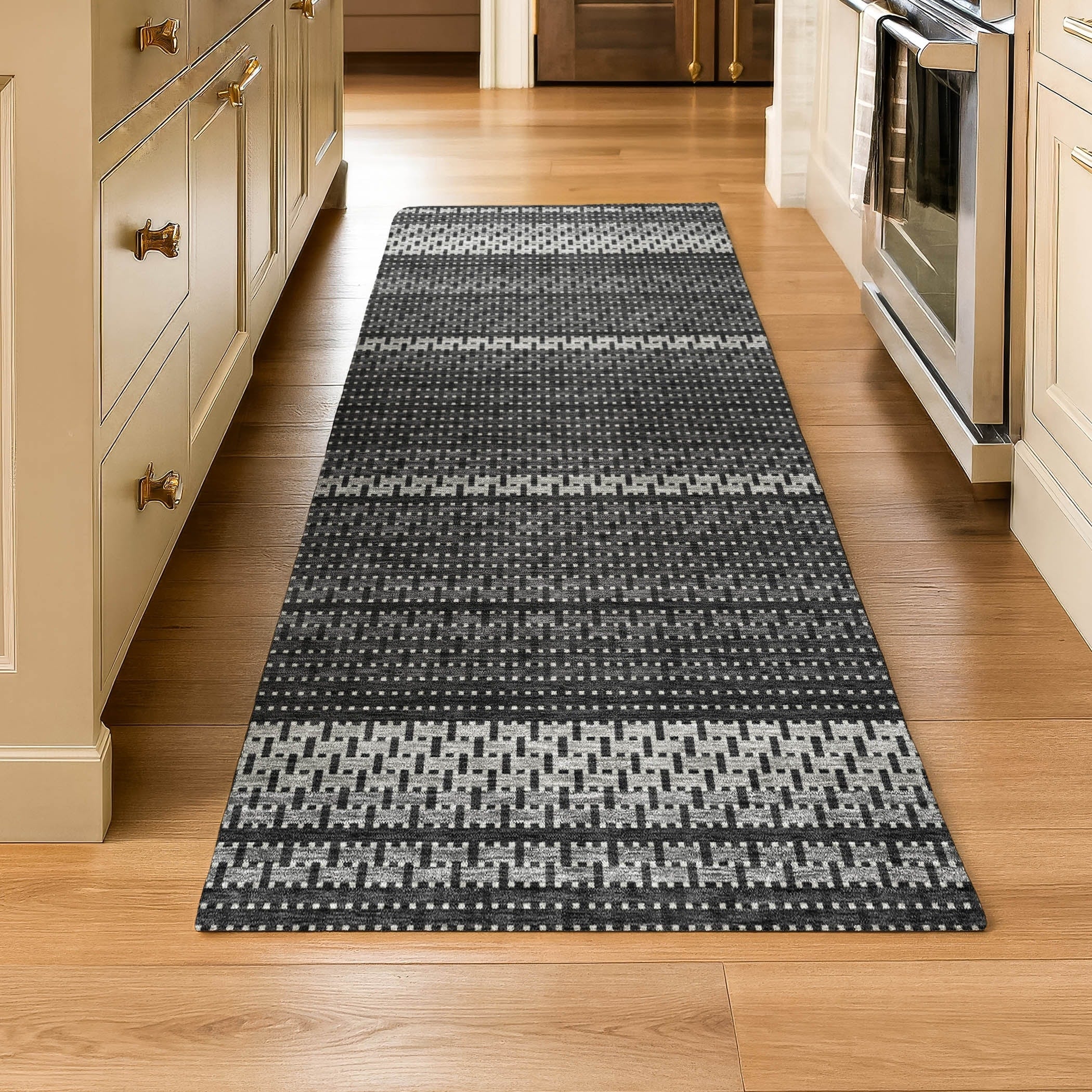 Premium Washable Super Soft Stripe Mission Mayfield Rug