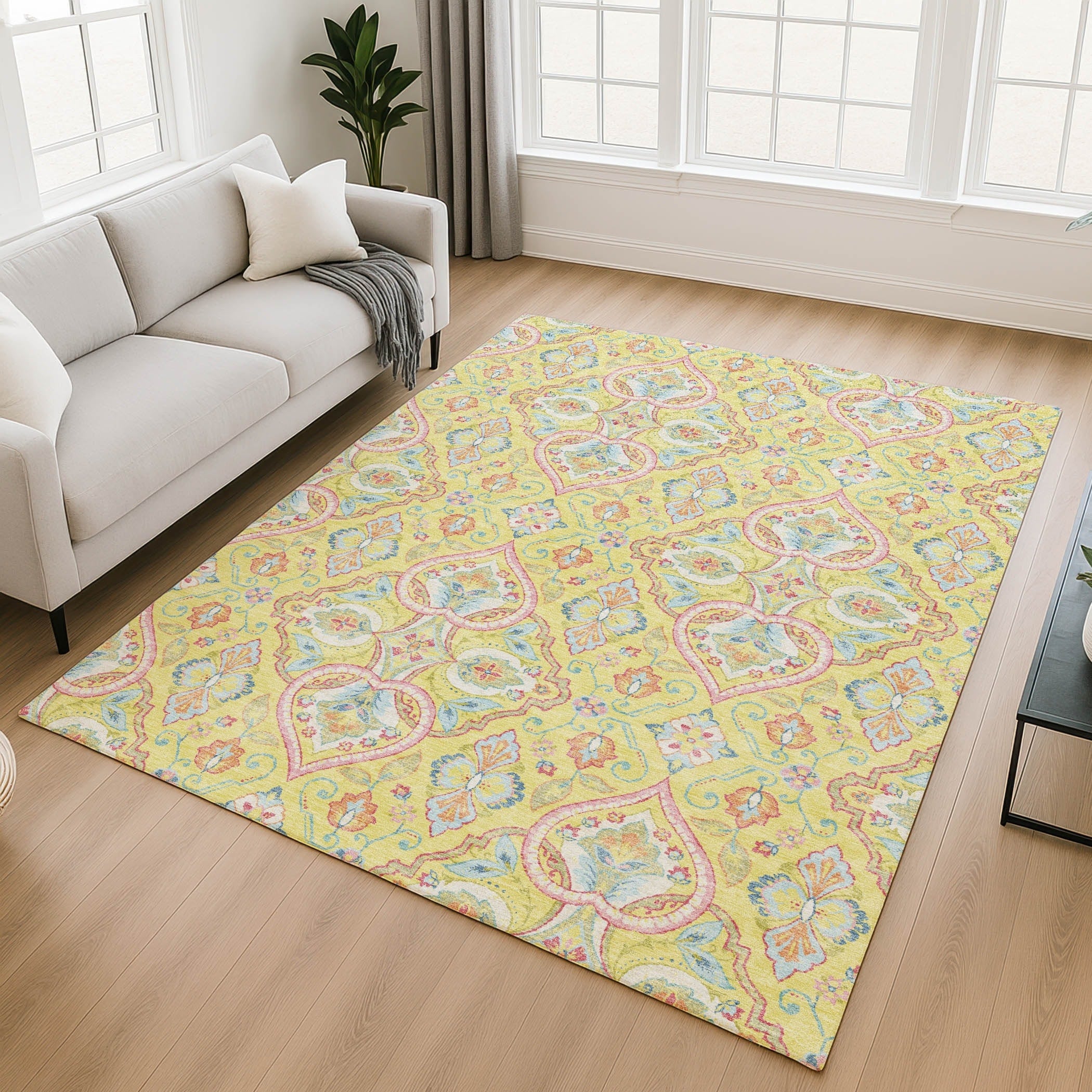 Premium Washable Super Soft Traditional Benton Mayfield Rug