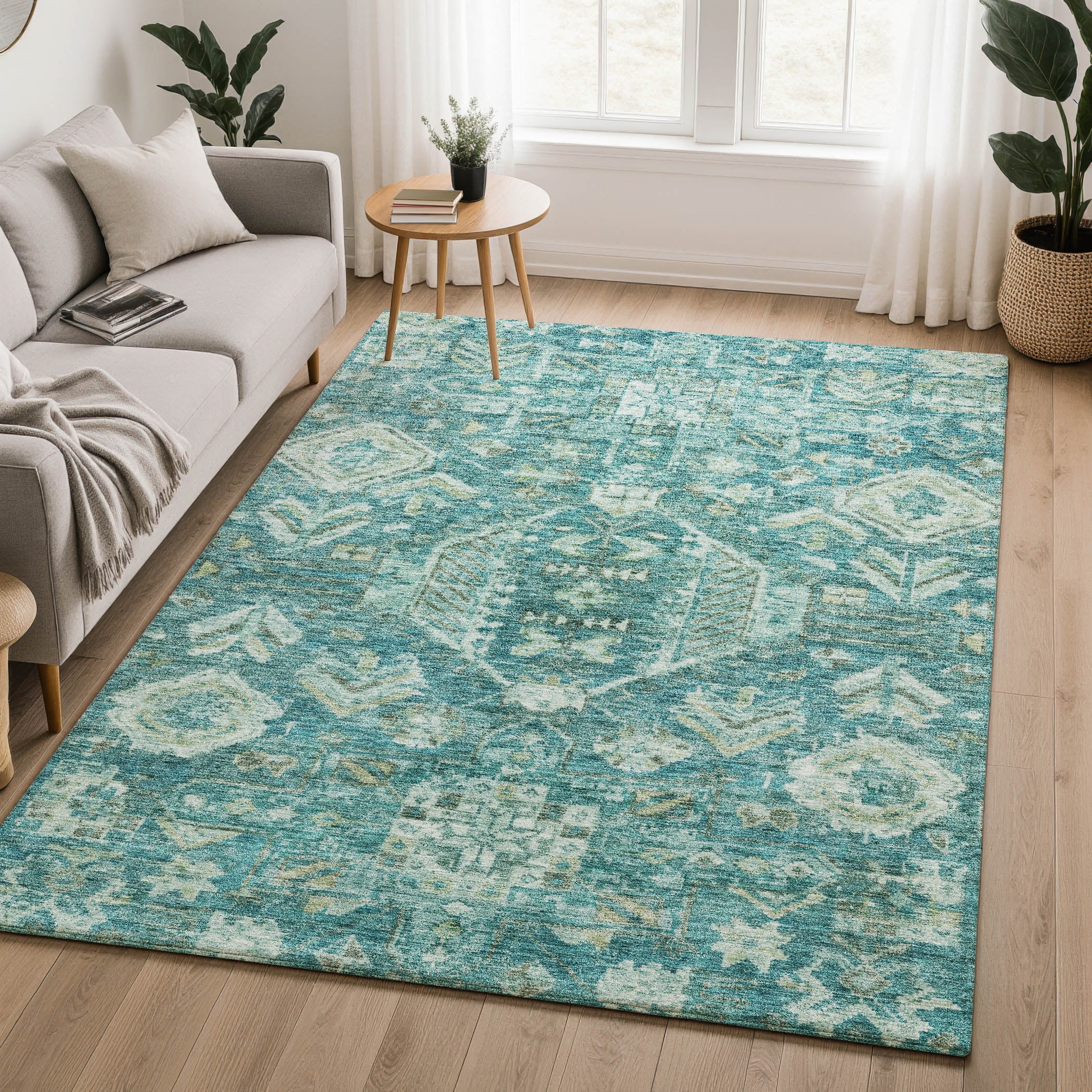 Premium Washable Super Soft Traditional Brookings Mayfield Rug
