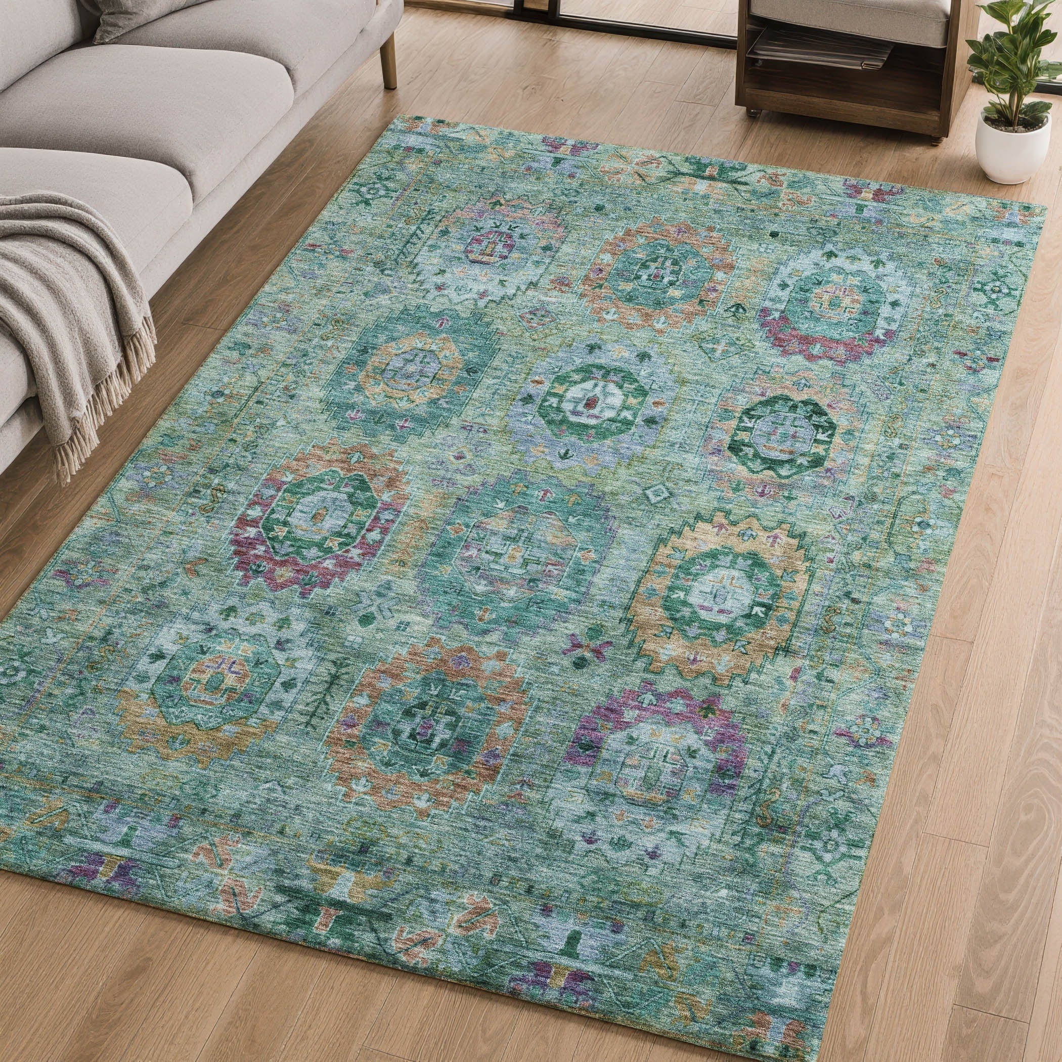 Premium Washable Super Soft Traditional Chatham Mayfield Rug