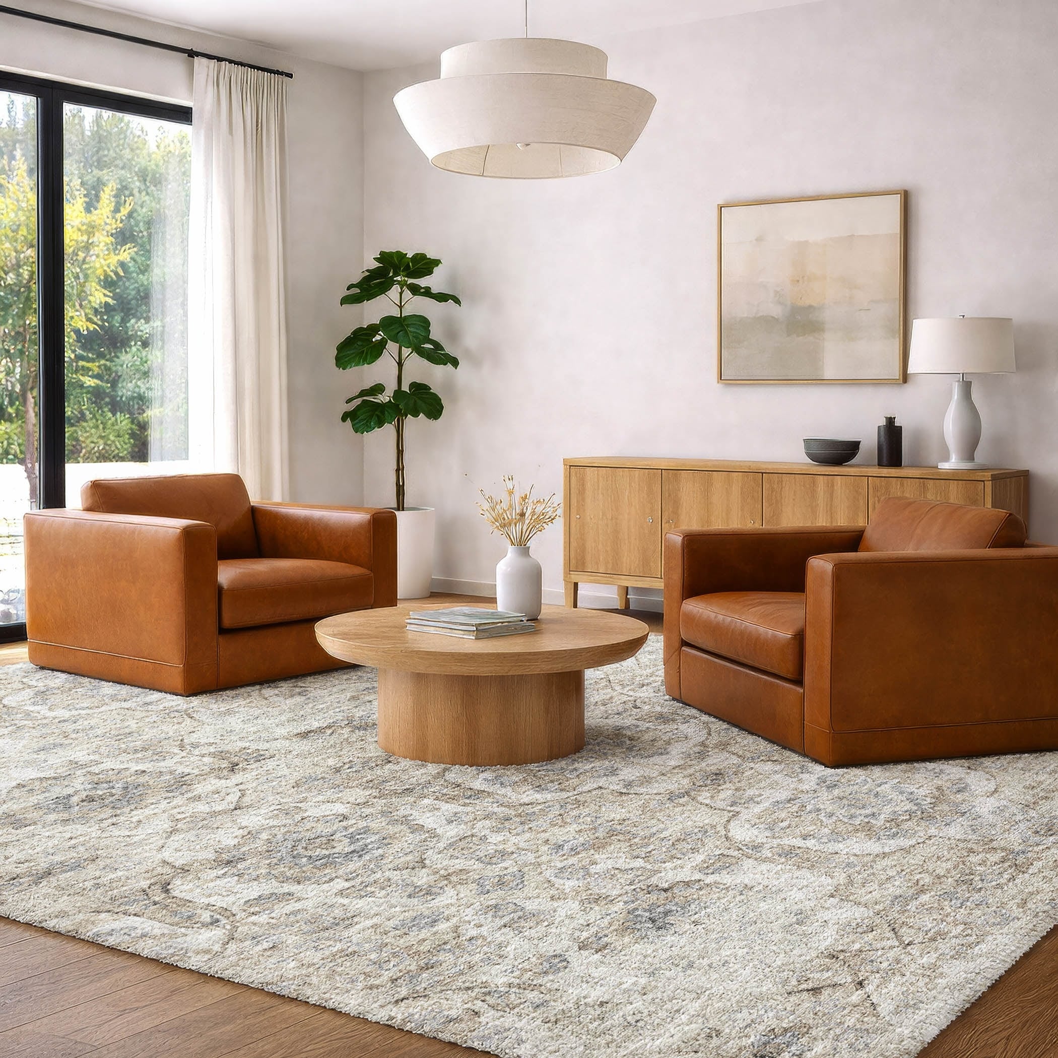 Premium Washable Super Soft Traditional Clinton Dream Shag Rug