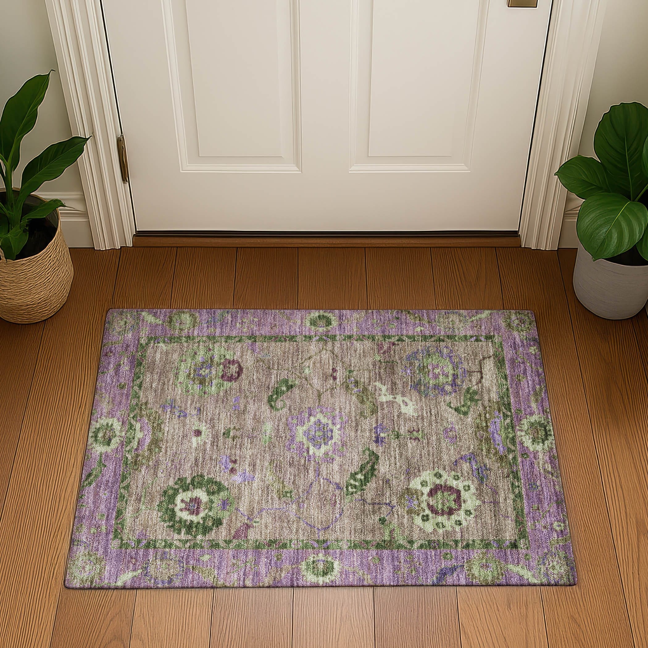 Premium Washable Super Soft Traditional Colonie Mayfield Rug