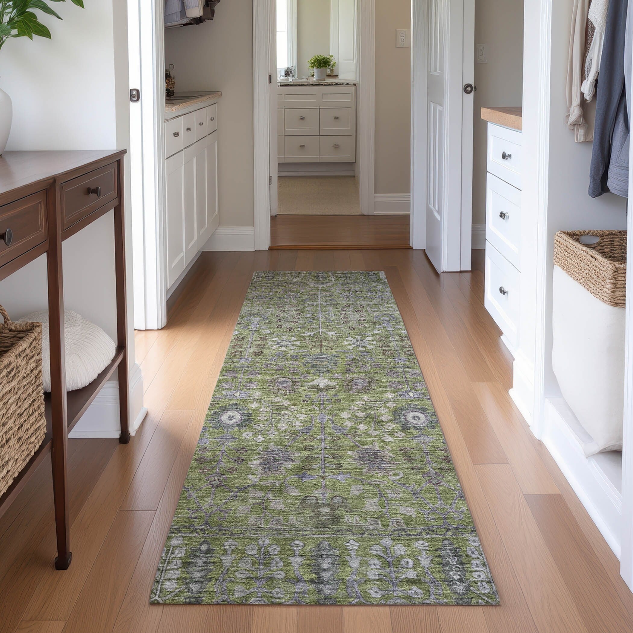 Premium Washable Super Soft Traditional Cortland Mayfield Rug