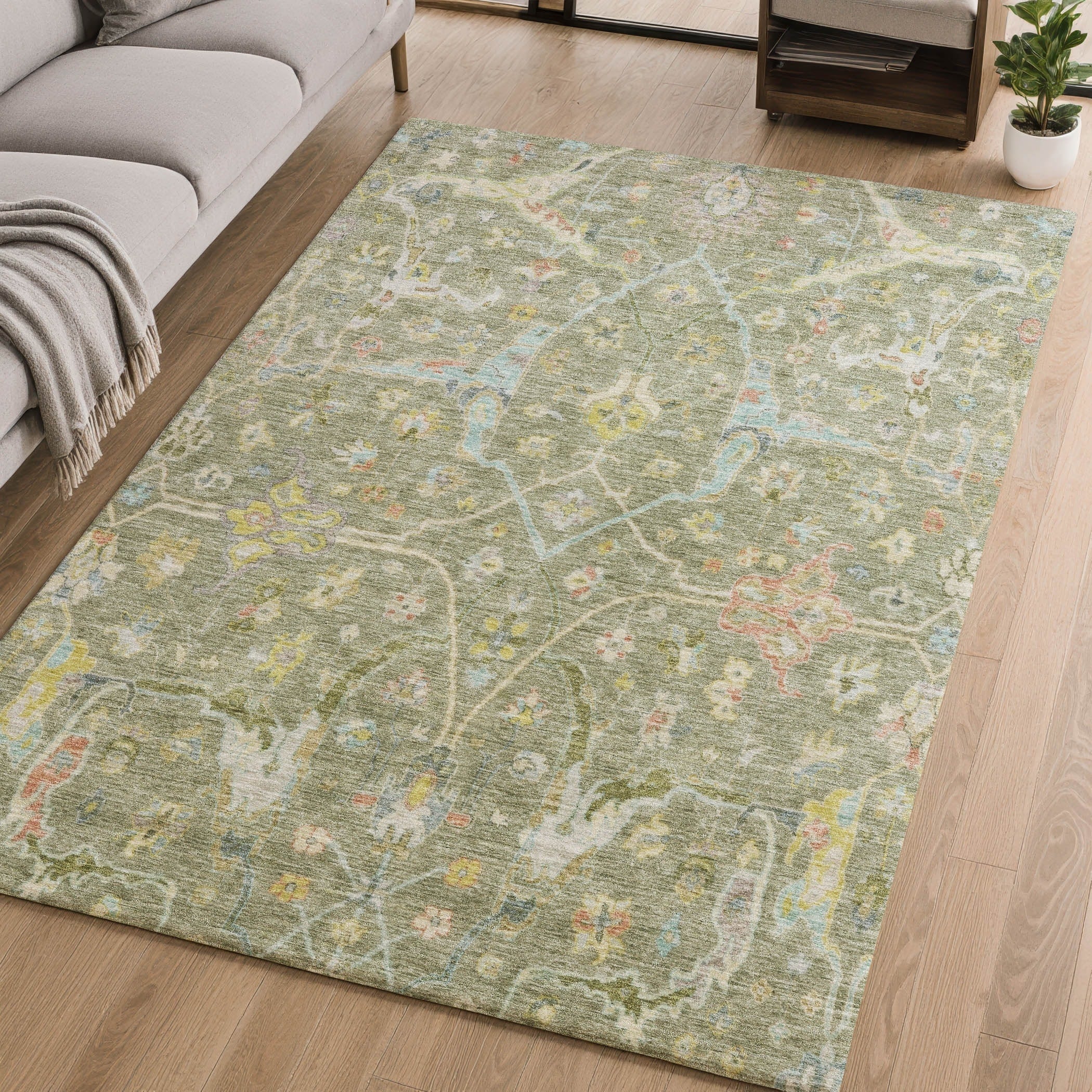 Premium Washable Super Soft Traditional Croghan Mayfield Rug
